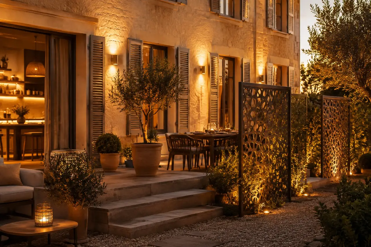 Batievol.fr décoration : façade, éclairage et séparation d’espaces pour évaluer le site