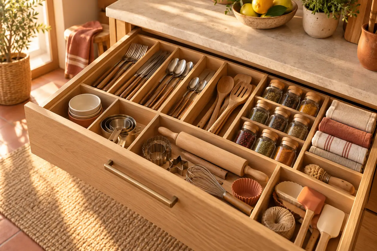 Rangement tiroir : gagnez de la place avec un aménagement adapté à chaque usage