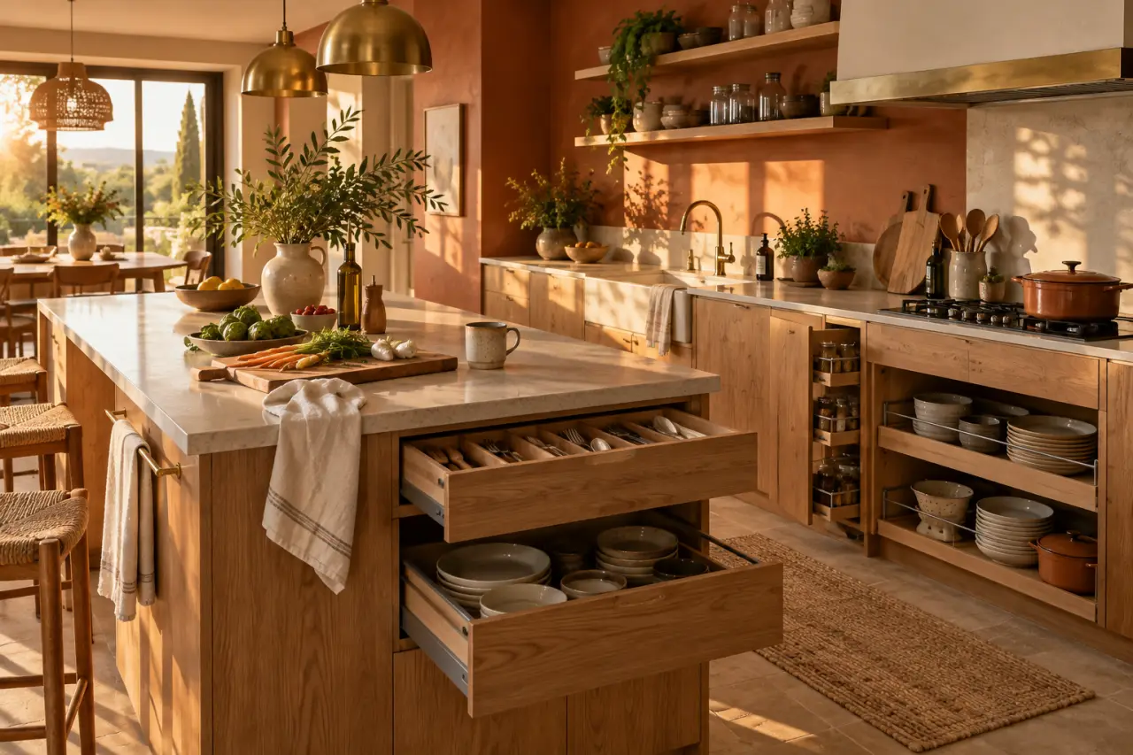 Cuisine équipée et aménagée : le style compte moins que l’usage au quotidien