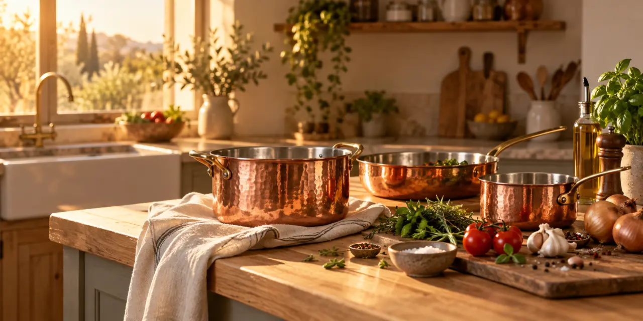 Le cuivre donne une cuisson plus précise, à condition de choisir le bon ustensile